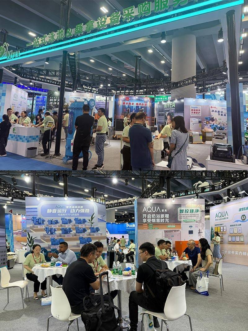 亞洲泳池SPA博覽會開幕<strong></p>
<p>泳池設(shè)備</strong>，廣州千葉攜全品類設(shè)備矩陣與新品驚艷亮相:泳池設(shè)備