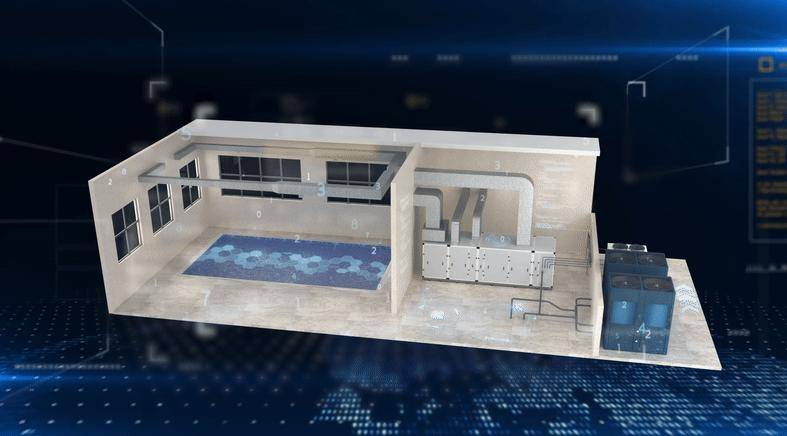 威浪仕泳池?zé)岜孟到y(tǒng)智能集成化，一個(gè)系統(tǒng)＞兩套設(shè)備！:泳池設(shè)備
